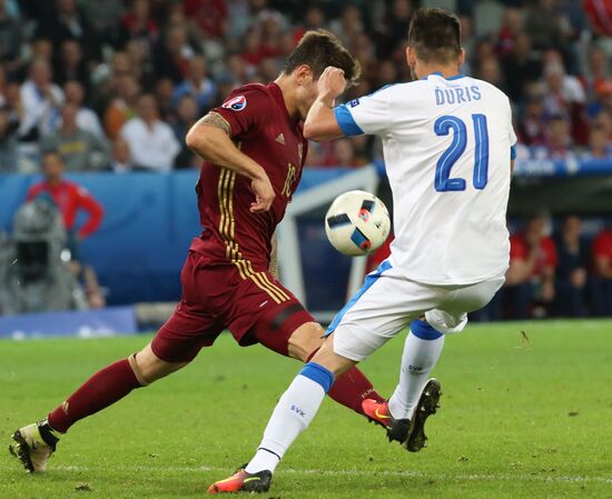 UEFA Euro 2016. Russia vs. Slovakia