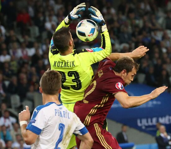 UEFA Euro 2016. Russia vs. Slovakia