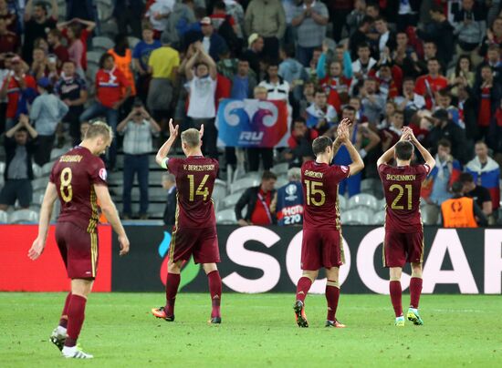 UEFA Euro 2016. Russia vs. Slovakia