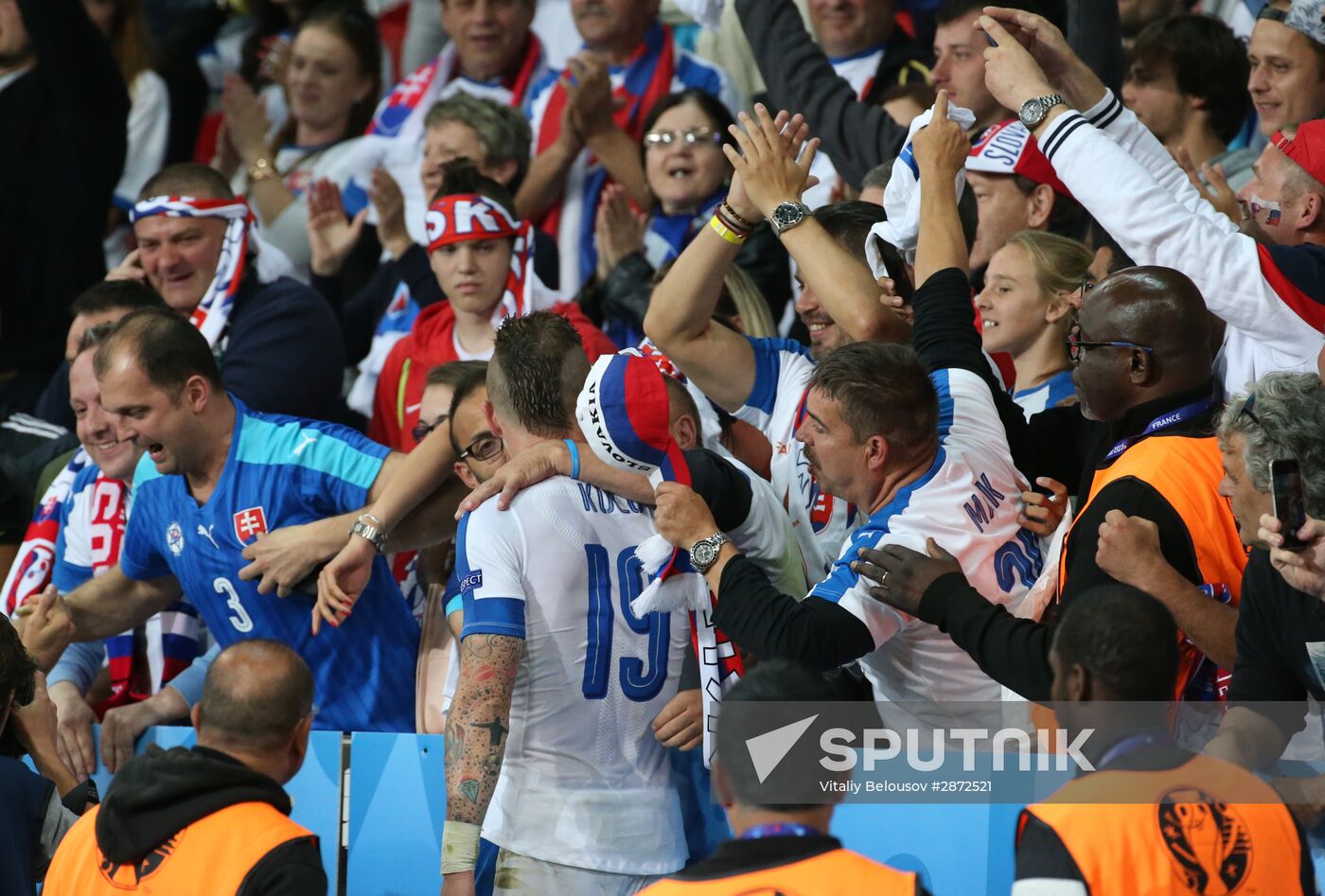 UEFA Euro 2016. Russia vs. Slovakia