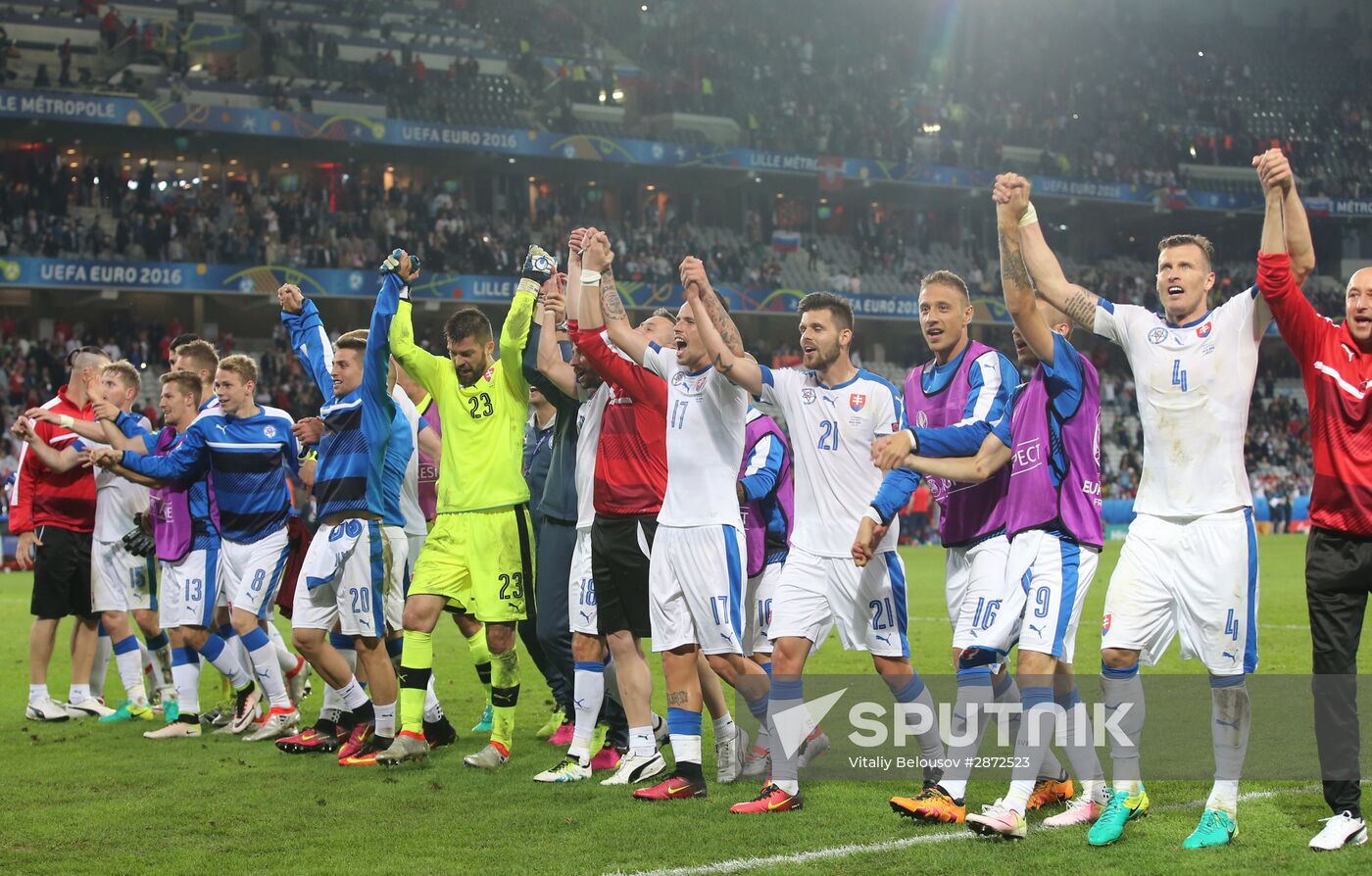 UEFA Euro 2016. Russia vs. Slovakia