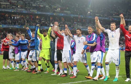 UEFA Euro 2016. Russia vs. Slovakia