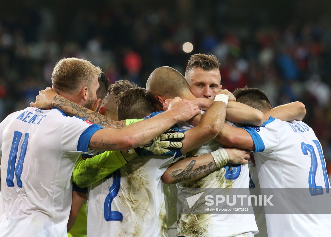 UEFA Euro 2016. Russia vs. Slovakia