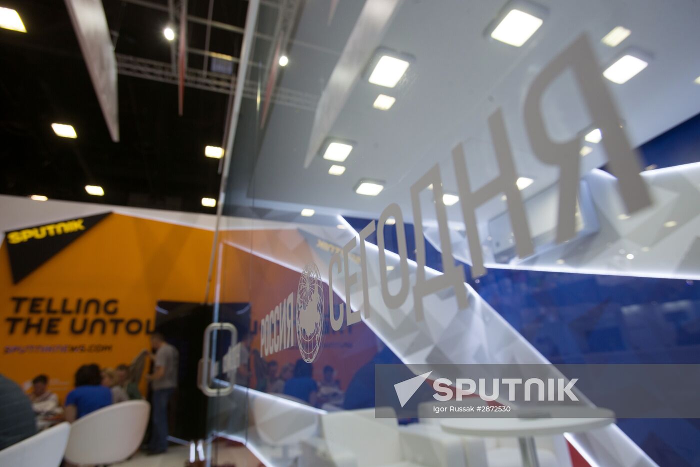 Preparations for St. Petersburg International Economic Forum's opening
