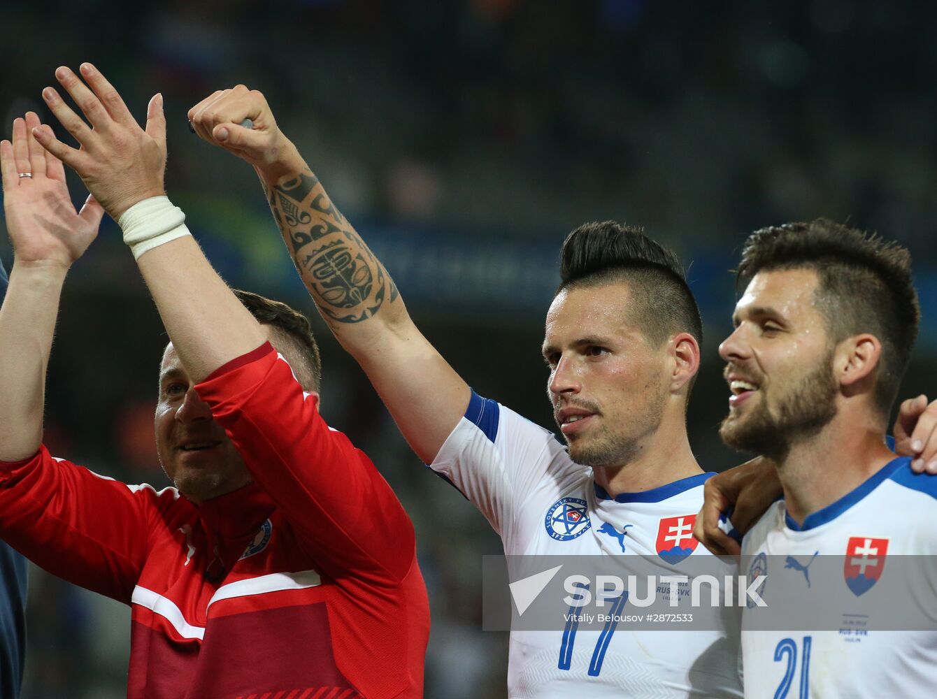 UEFA Euro 2016. Russia vs. Slovakia