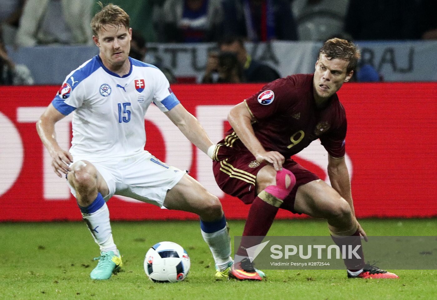 UEFA Euro 2016. Russia vs. Slovakia