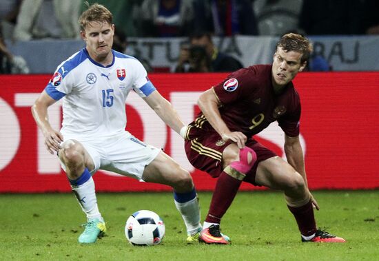 UEFA Euro 2016. Russia vs. Slovakia