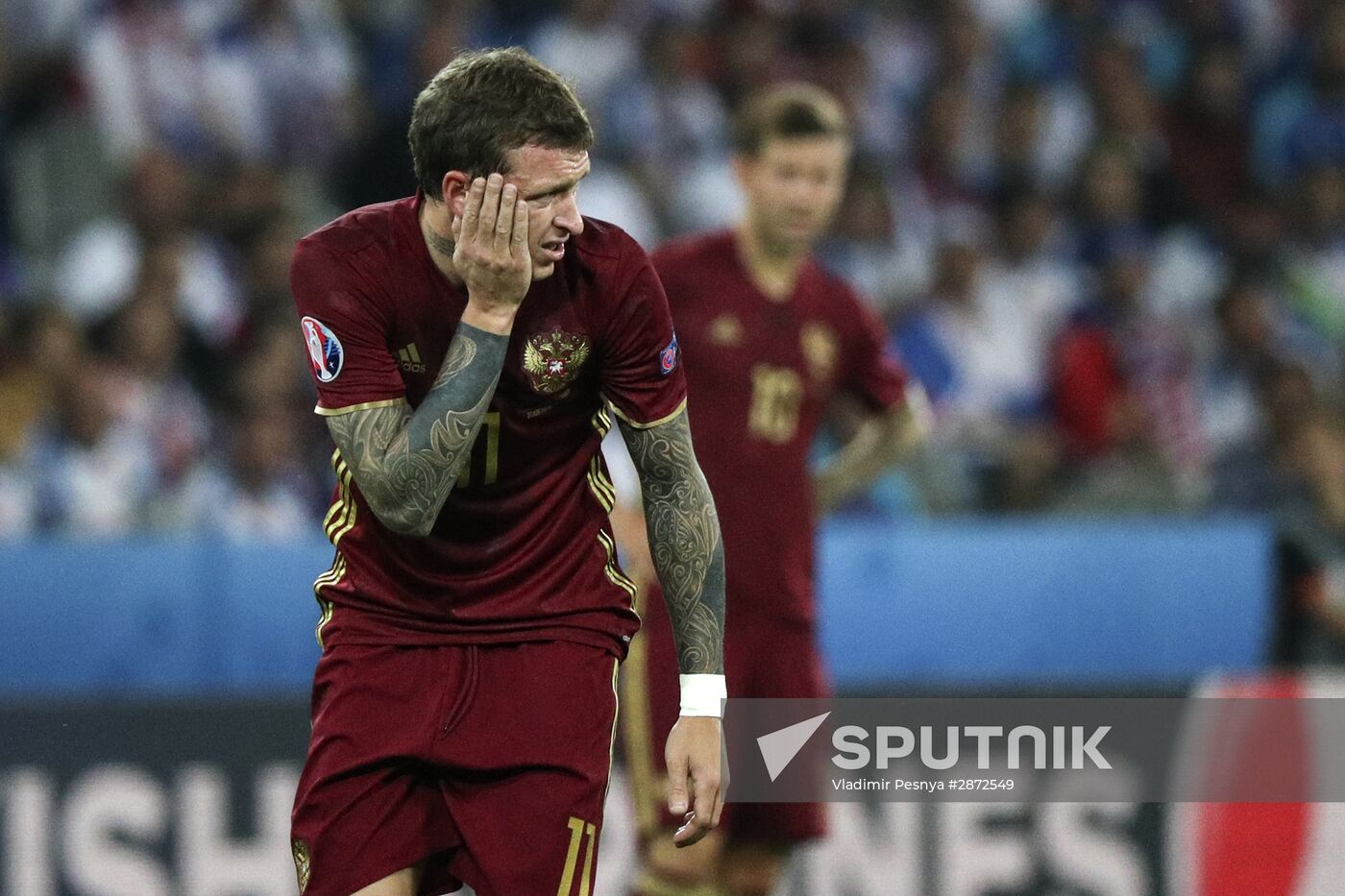 UEFA Euro 2016. Russia vs. Slovakia