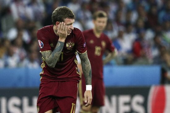 UEFA Euro 2016. Russia vs. Slovakia