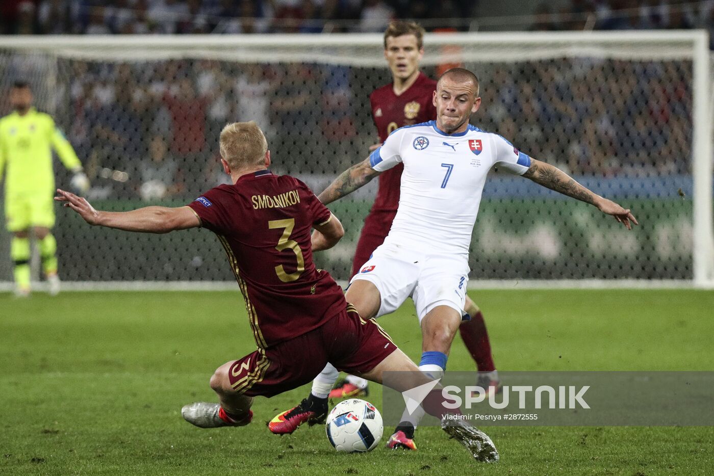 UEFA Euro 2016. Russia vs. Slovakia