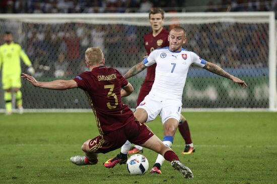 UEFA Euro 2016. Russia vs. Slovakia