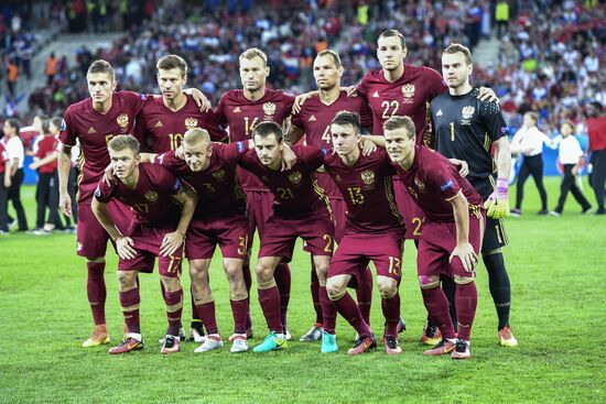 UEFA Euro 2016. Russia vs. Slovakia