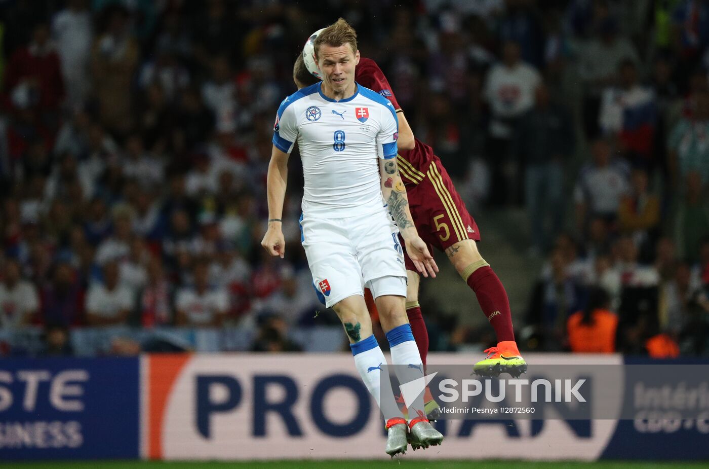 UEFA Euro 2016. Russia vs. Slovakia