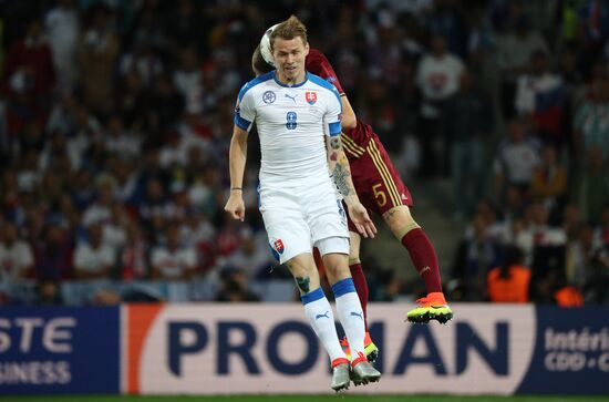 UEFA Euro 2016. Russia vs. Slovakia