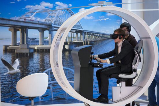 Preparations for St. Petersburg International Economic Forum's opening