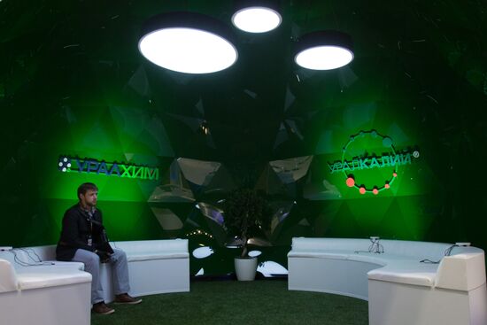 Preparations for St. Petersburg International Economic Forum's opening