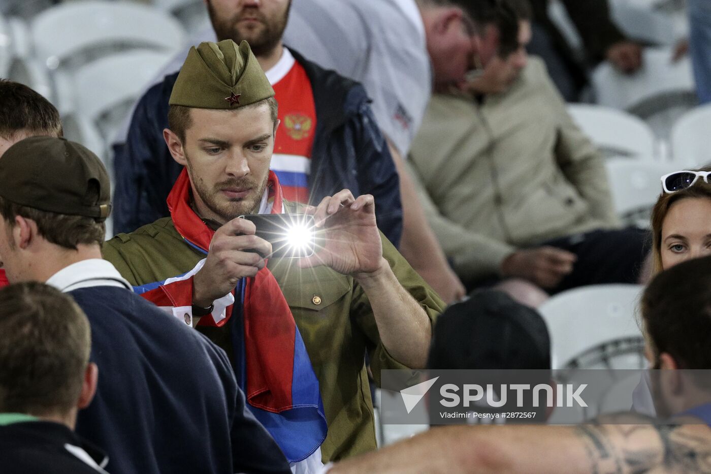 UEFA Euro 2016. Russia vs. Slovakia