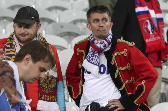 UEFA Euro 2016. Russia vs. Slovakia