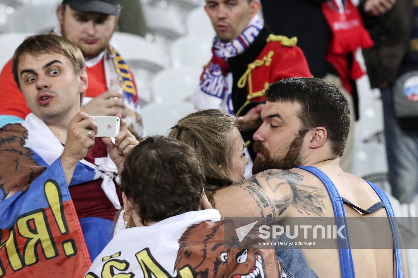 UEFA Euro 2016. Russia vs. Slovakia