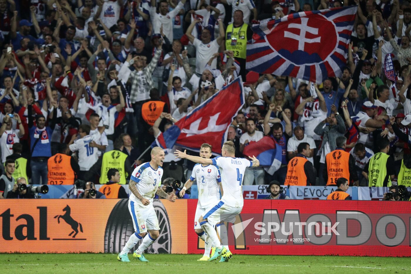 UEFA Euro 2016. Russia vs. Slovakia