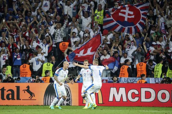 UEFA Euro 2016. Russia vs. Slovakia