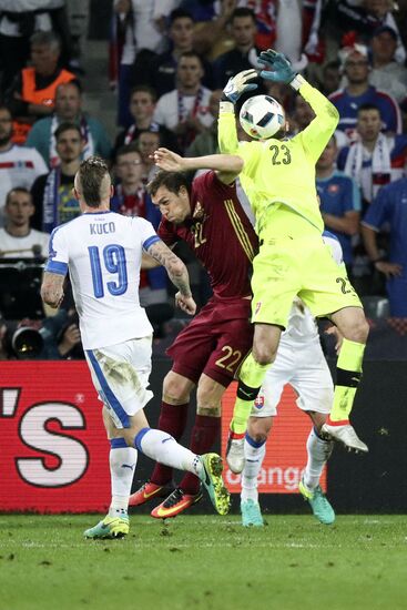 UEFA Euro 2016. Russia vs. Slovakia