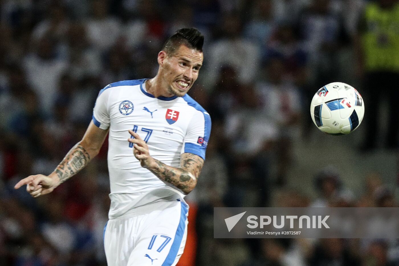 UEFA Euro 2016. Russia vs. Slovakia