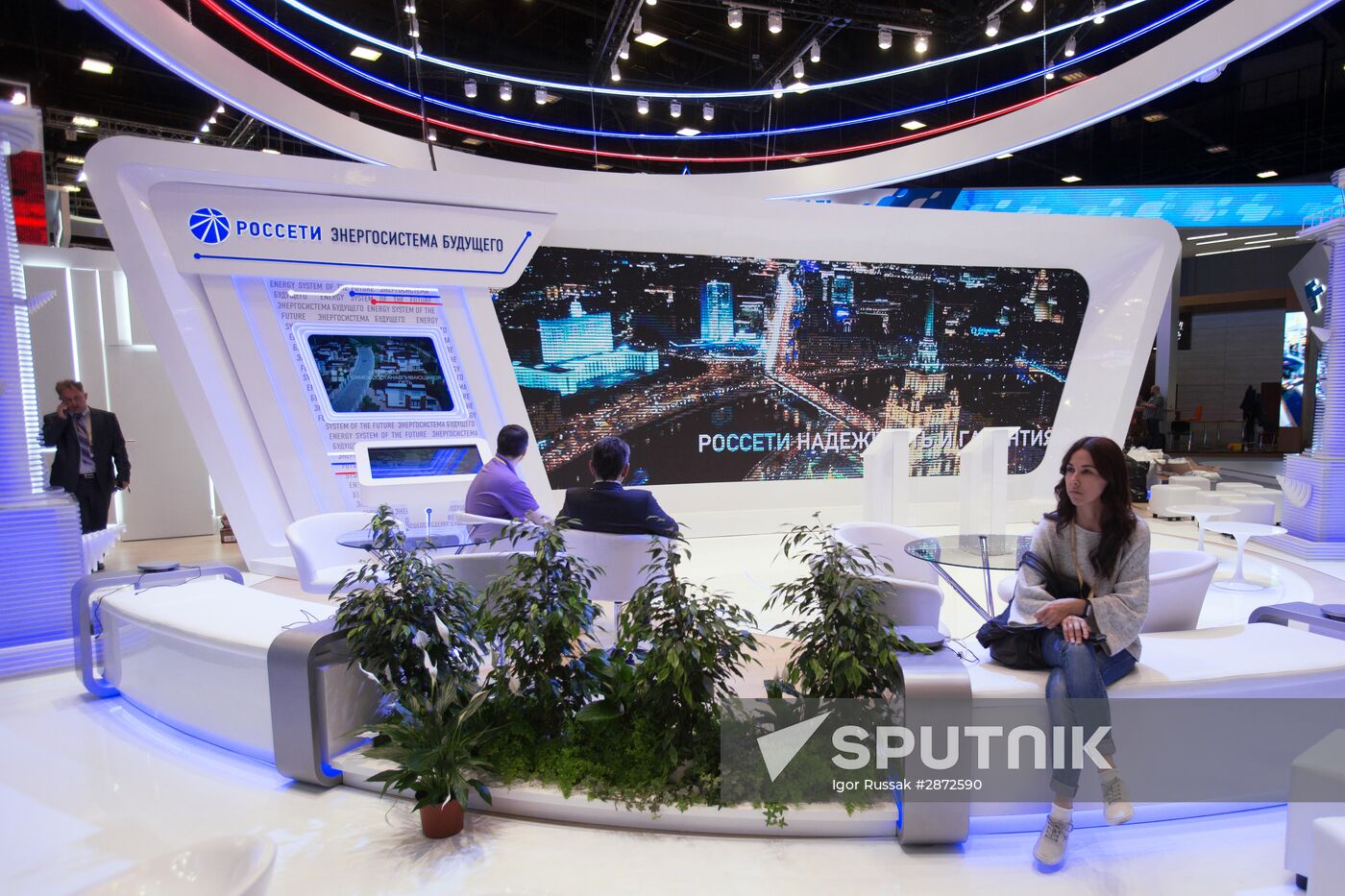Preparations for St. Petersburg International Economic Forum's opening
