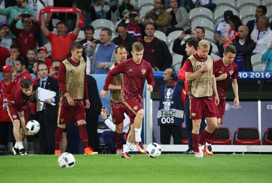 UEFA Euro 2016. Russia vs. Slovakia