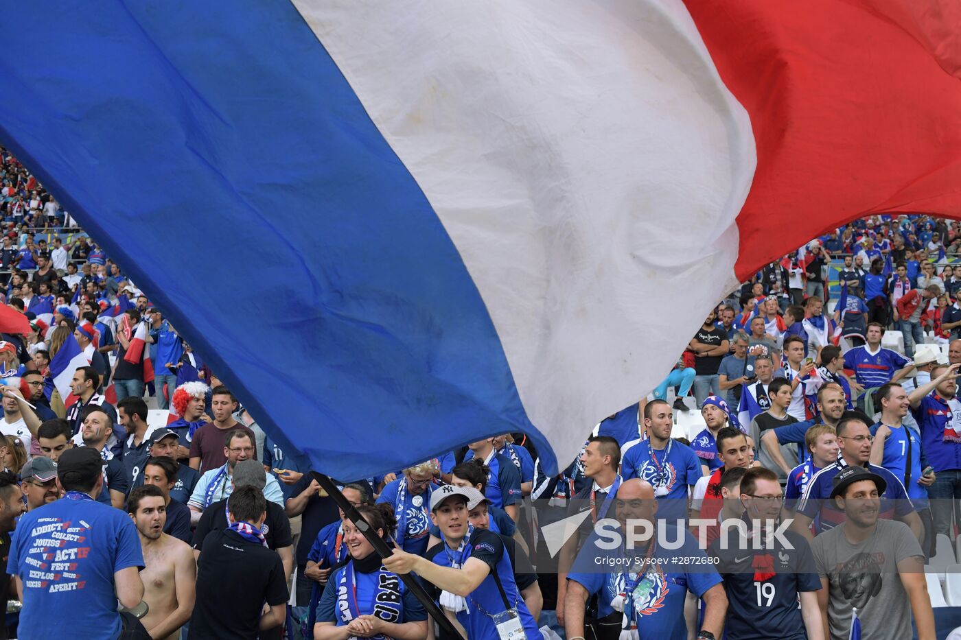 UEFA Euro 2016. France vs. Albania