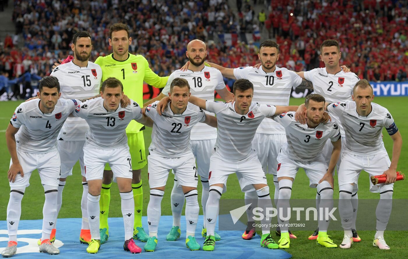 UEFA Euro 2016. France vs. Albania