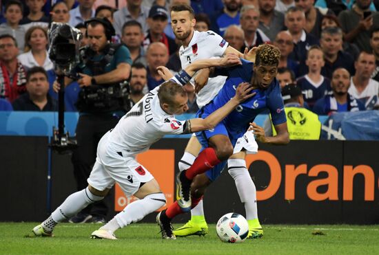UEFA Euro 2016. France vs. Albania