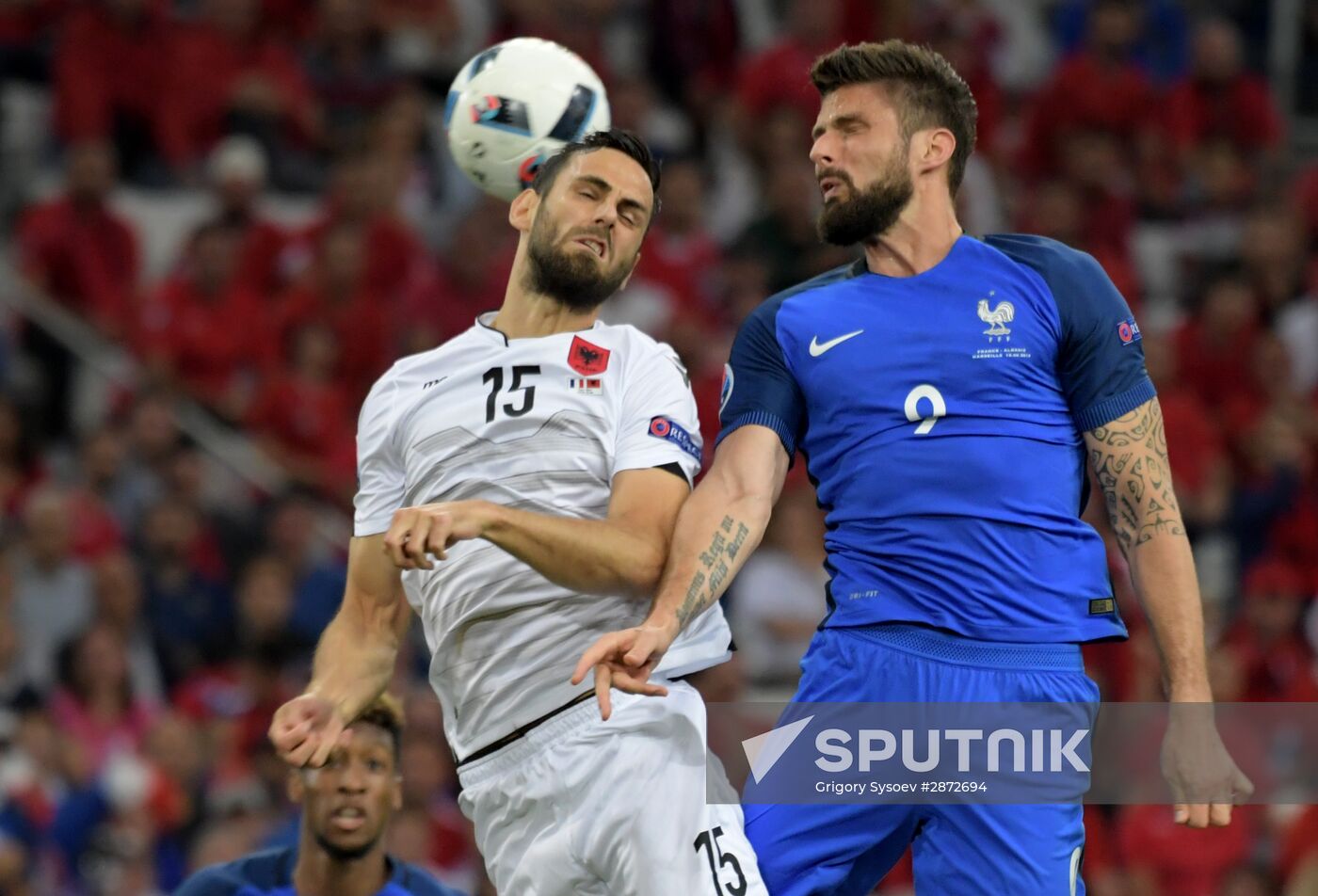 UEFA Euro 2016. France vs. Albania