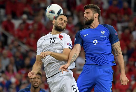 UEFA Euro 2016. France vs. Albania