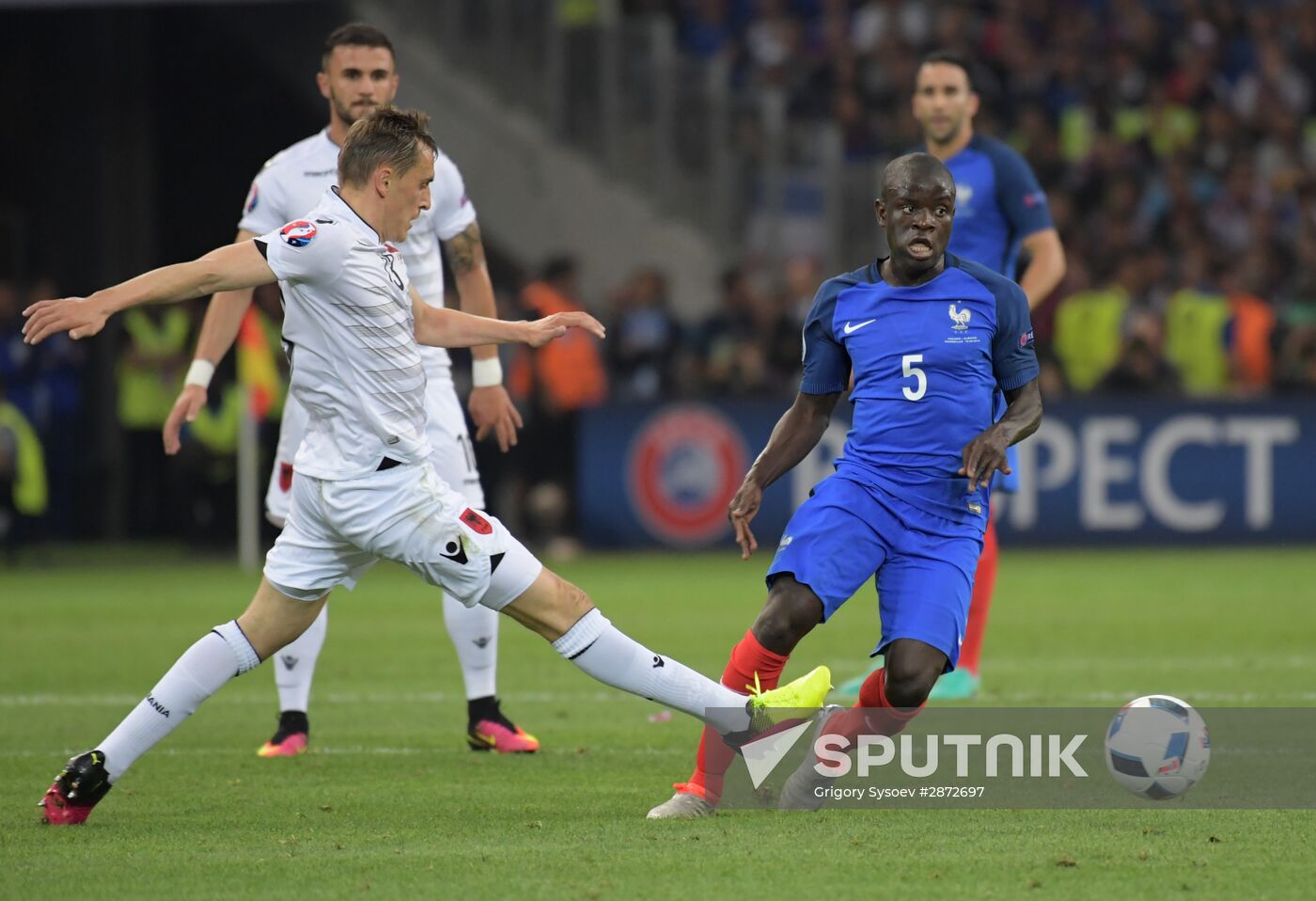 UEFA Euro 2016. France vs. Albania