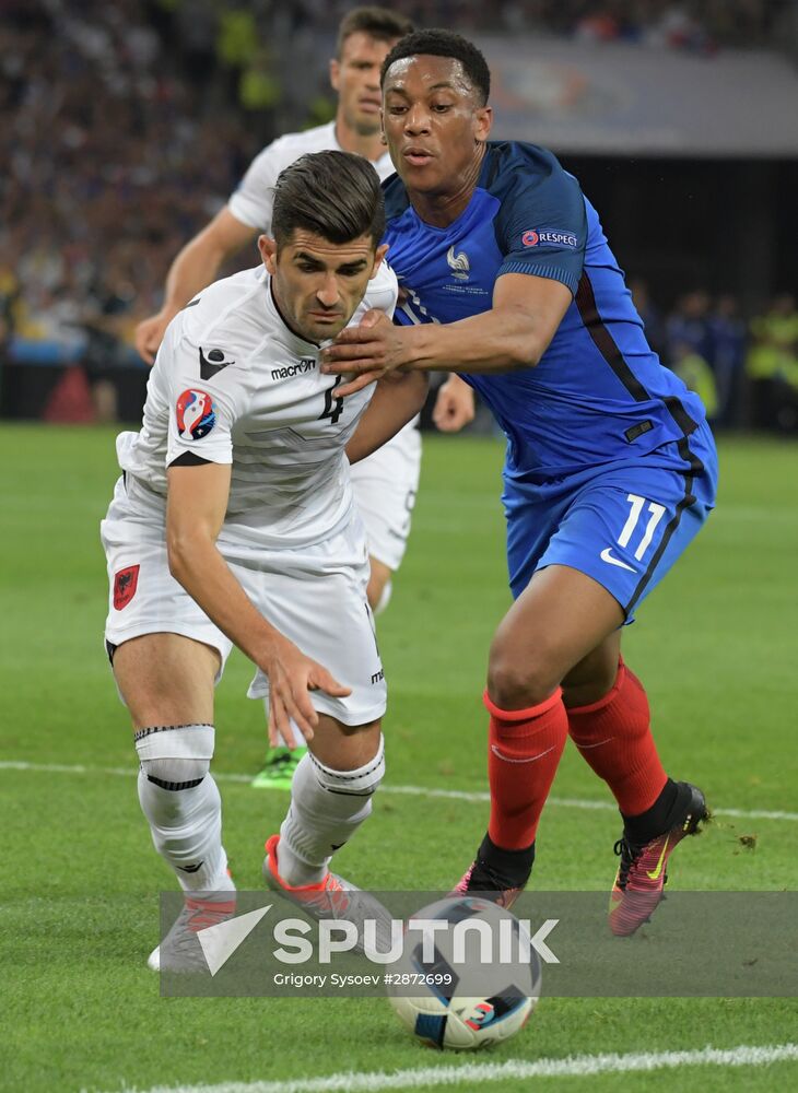 UEFA Euro 2016. France vs. Albania