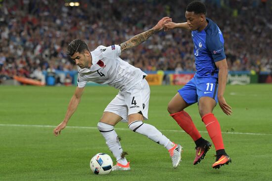 UEFA Euro 2016. France vs. Albania
