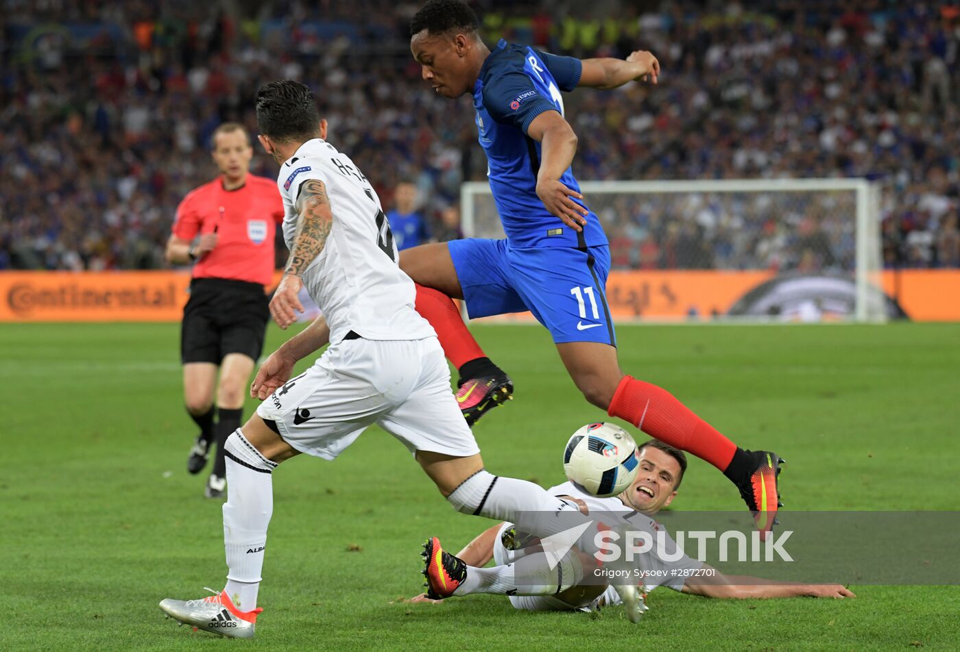 UEFA Euro 2016. France vs. Albania