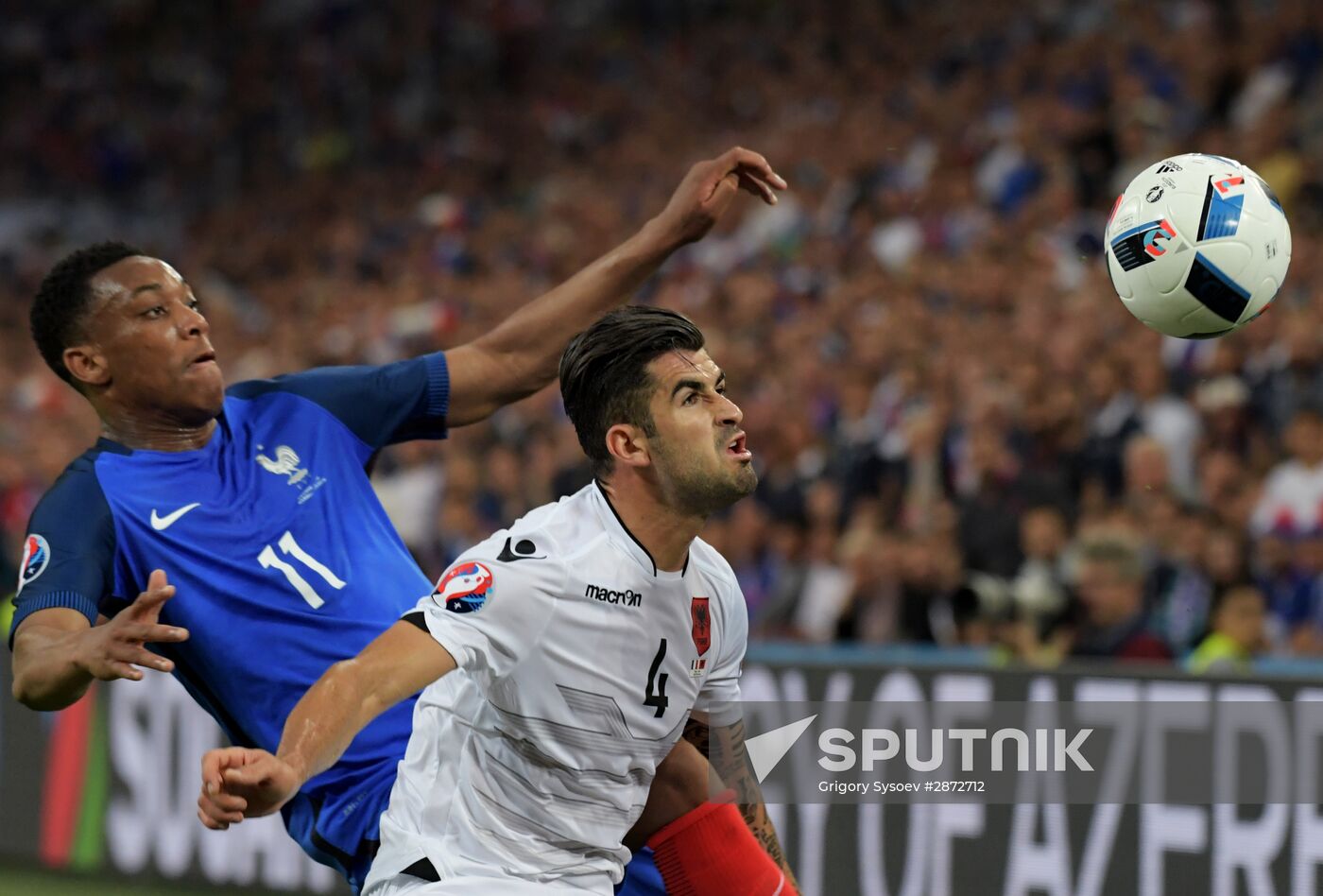 UEFA Euro 2016. France vs. Albania