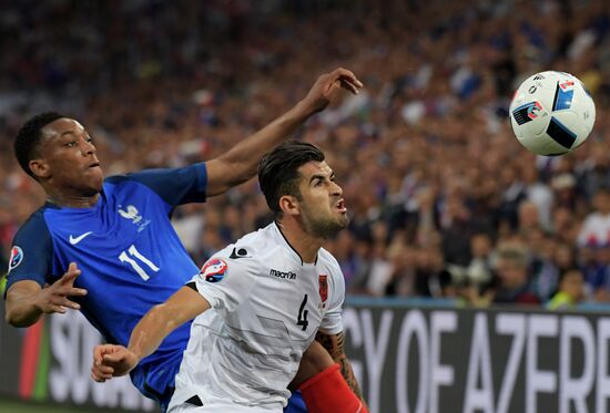 UEFA Euro 2016. France vs. Albania