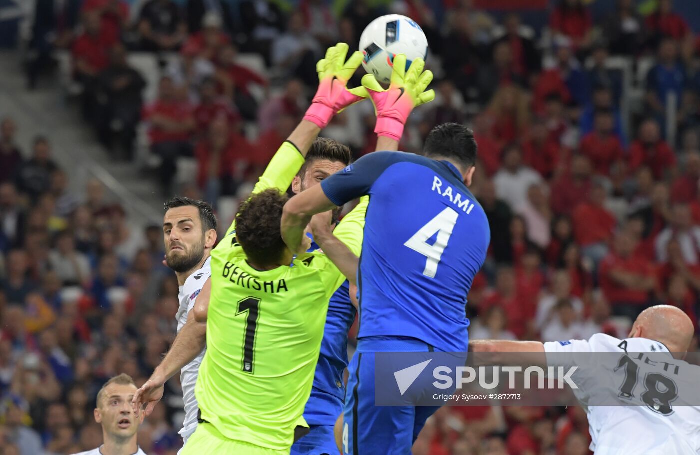 UEFA Euro 2016. France vs. Albania