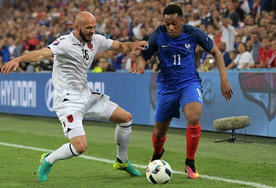 UEFA Euro 2016. France vs. Albania