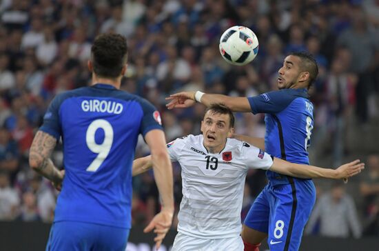 UEFA Euro 2016. France vs. Albania