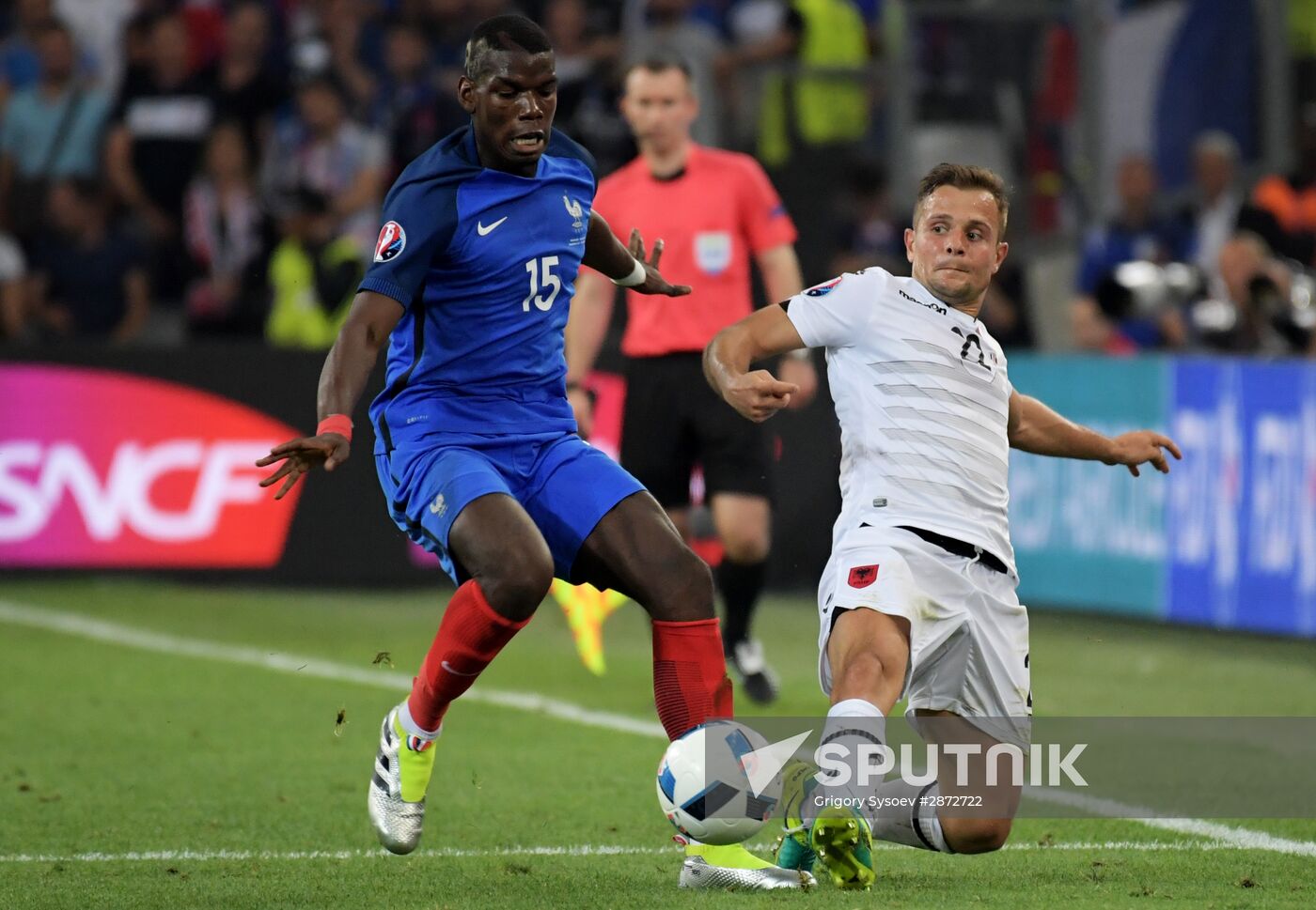 UEFA Euro 2016. France vs. Albania