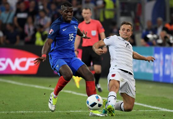 UEFA Euro 2016. France vs. Albania