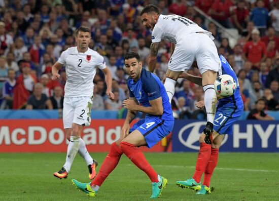 UEFA Euro 2016. France vs. Albania