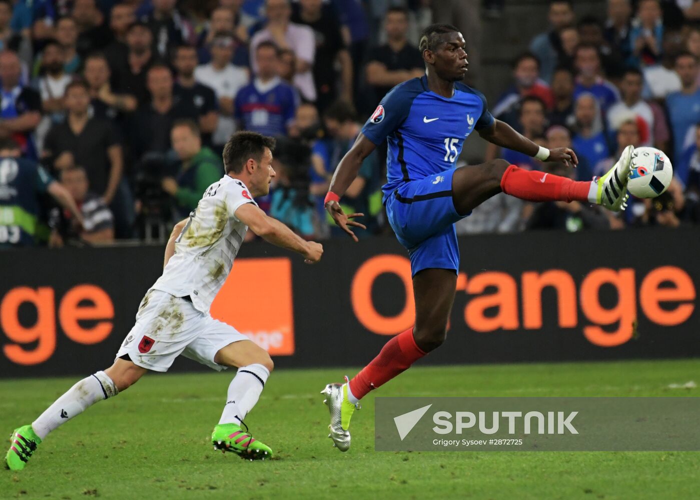 UEFA Euro 2016. France vs. Albania