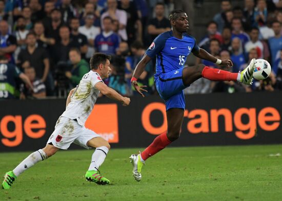 UEFA Euro 2016. France vs. Albania