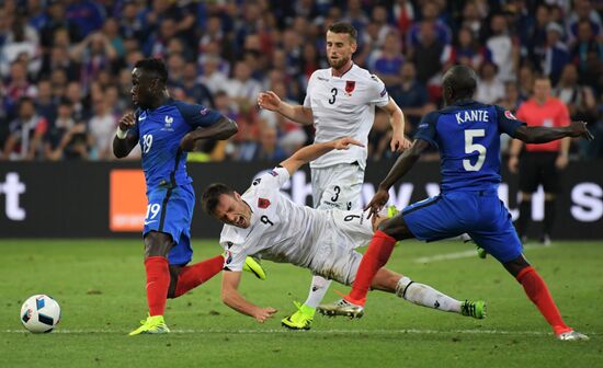 UEFA Euro 2016. France vs. Albania