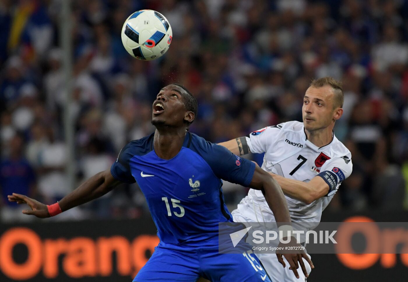 UEFA Euro 2016. France vs. Albania